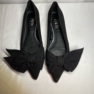 Zara Bow Flats 🎀🎀🎀